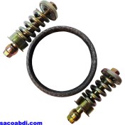 تصویر کیت واشر گلویی اگزوز ایساکو مناسب پژو ۴۰۵ کد ۱۶۳۱۸۰۰۳۹۹ 