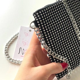 تصویر کیف نگینی 