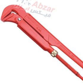 تصویر آچار دو دسته روتنبرگر سایز 3 اینچ فک 90 درجه Rothenberger 90° Corner Pipe Wrench 3 INCH