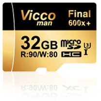 تصویر کارت حافظه microSDHC ویکو من مدل Extre600X ظرفیت 32 گیگابایت 
