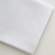 تصویر پارچه لینن ترک 16 کانت اتووال رنگ سفید – Etuval 