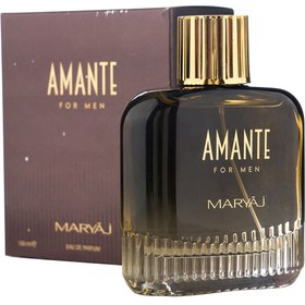 تصویر ادوپرفیوم مردانه مدل Amante حجم 100 میلی لیتر ماریاژ Maryaj Amante Eau De Parfum For Men 100ml