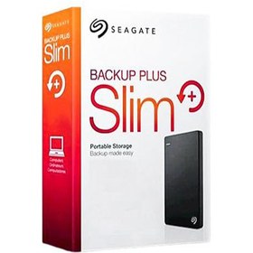 تصویر حافظه اچ دی دی اکسترنال سیگیت مدل Backup Plus Slim ظرفیت 500 گیگابایت Seagate Backup Plus Slim 500GB External HDD