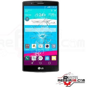 تصویر تعویض گلس ال سی دی گوشی ال جی LG G4 