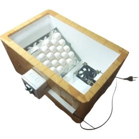 تصویر دستگاه جوجه کشی 20 عددی نیمه اتومات مدل 02 