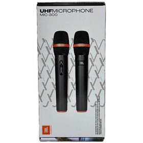 تصویر میکروفون بی سیم جی بی ال مدل JBL UHF MIC-300 JBL UHF MIC-300