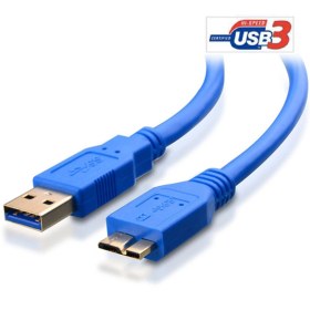 تصویر کابل ھارد USB 3.0 طول 50 سانتی متر Hi-SUN 