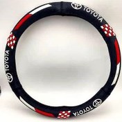 تصویر روکش فرمان اسپرت فشن مشکی 