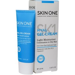 تصویر ژل آبرسان پوست چرب و مختلط ( اسکین وان ) | HYAL GEL CREAM ( SKIN ONE ) 