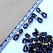 تصویر گیره بند عینک مشکی 