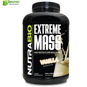 تصویر پودر اکستریم مس نوترابایو 2722 گرم Nutra Bio Extreme Mass Powder 2722g