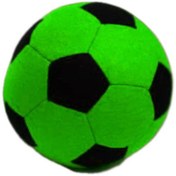 تصویر توپ بازی مدل 01 - زرد فسفری 