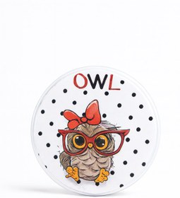 تصویر پاپ سوکت طرح جغد 