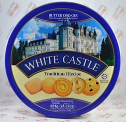 تصویر بیسکوئیت کره ای وایت کستل WHITE CASTLEمدل Traditional Recipe (681g) 