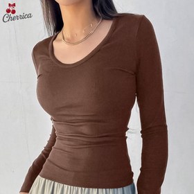 تصویر بلوز یقه گرد کد 1 