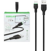 تصویر کابل تبدیل USB به microUSB جرلکس مدل GD-31 طول 1 متر 