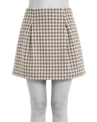 تصویر دامن زنانه کرم سرژه Serge کد 210243 