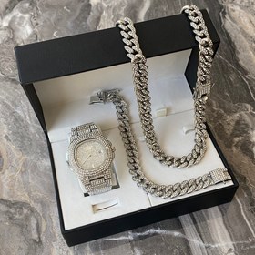 تصویر ست فول نگین جواهرات 