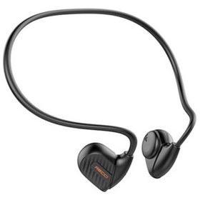 تصویر هندزفری بلوتوث القایی رسی Recci REP-W32 Bone Conduction Bluetooth Headset 