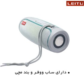 تصویر اسپیکر بلوتوثی لیتو مدل LK-24 ا LEITU LK-24 Bluetooth Speaker LEITU LK-24 Bluetooth Speaker