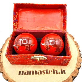 تصویر گوی آرامش اعصاب فیل قرمز کد 430012 