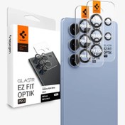 تصویر محافظ لنز دوربین اسپیگن مدل Ez Fit مناسب برای گوشی موبایل سامسونگ S25 Ultra 