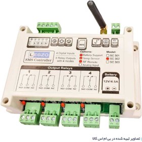 تصویر دستگاه دزدگیر و SMS کنترلر هوشمند لگزو مدل SC302 