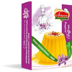 تصویر دسر زعفرانی آمون 75 گرمی 