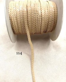 تصویر پولک 4 مم متری کرم 0114 