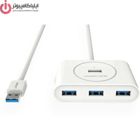 تصویر هاب USB3.0 برند یوگرین مدل UGREEN CR-113*20283 