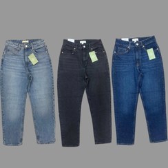 تصویر شلوار لی مام فیت زنانه برند اچ اند ام h&m در ۳ رنگ سایز بندی ۳۴ تا ۴۸ H&M h&m