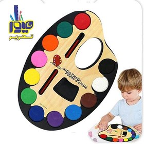 تصویر آبرنگ پالتی 