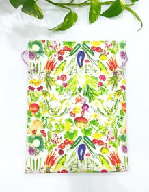 تصویر کیسه نگهداری سبزی پارچه ای سه لایه - فلامنت 