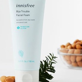 تصویر شوینده درمان جوش و منافذ بیجا اینیسفری Innisfree – Bija Trouble Facial Foam