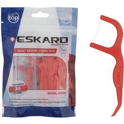 تصویر نخ دندان کمانی اسکارد- 30 عددی Eskard Micro Mint Dental Floss