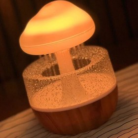 تصویر چراغ خواب باران قارچی 