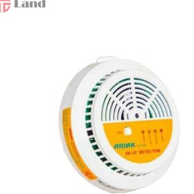 تصویر دتکتور حرارت ثابت موضعی 220ولت برق و باطری AHZ-220B AHZ-220B local constant heat detector 220V electricity and battery