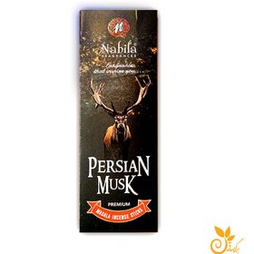 تصویر عود خوشبو کننده شاخه ای نابیلا Nabila مدل دست ساز پرشین مشک (مشک ایرانی) Persian Musk Persian Musk