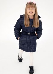 تصویر پالتو دخترانه یو اس پلو مدل 1063901 رنگ سرمه ای 