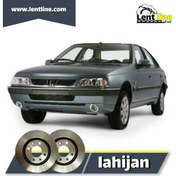 تصویر دیسک ترمز جلو پژو ۴۰۵ برند لاهیجان 