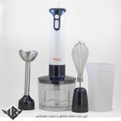 تصویر گوشت کوب برقی ۴کاره مکسی 500W اصلی(خردکن، گوشت کوب،همزن،میکس) 4in1Hand Blender 500W