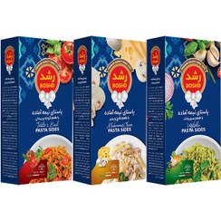 تصویر میکس پاستا نیمه آماده 180 گرم رشد (3 عدد) 