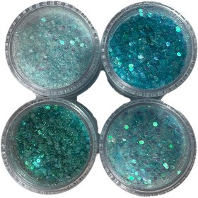 تصویر پولک 4 رنگی 