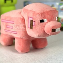 تصویر عروسک ماینکرفت خوک یانیک سایز ۵ سانتی‌متر 