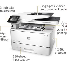 تصویر پرینتر اچ پی Pro MFP M426fdn ا HP M426fdn LaserJet Pro Multifunction Printer HP M426fdn LaserJet Pro Multifunction Printer