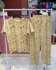 تصویر ست تیشرت و شلوار کندو عسل 