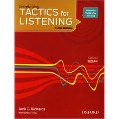 تصویر کتاب Developing Tactics for Listening ویرایش سوم انتشارات آکسفورد رحلی 