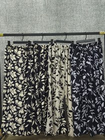 تصویر شلوار طرح برگ 