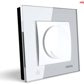 تصویر کلید دیمر ویرا مدل کریستال بژ Veera Switch And Sockets Beige Crystal