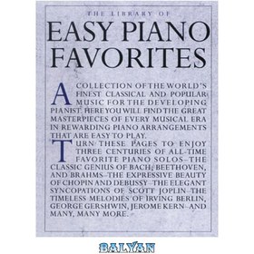 تصویر دانلود کتاب Easy Piano Favorites: The Library of Series موارد دلخواه پیانو آسان: کتابخانه سری